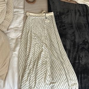 Zara maxi wrap Skirt